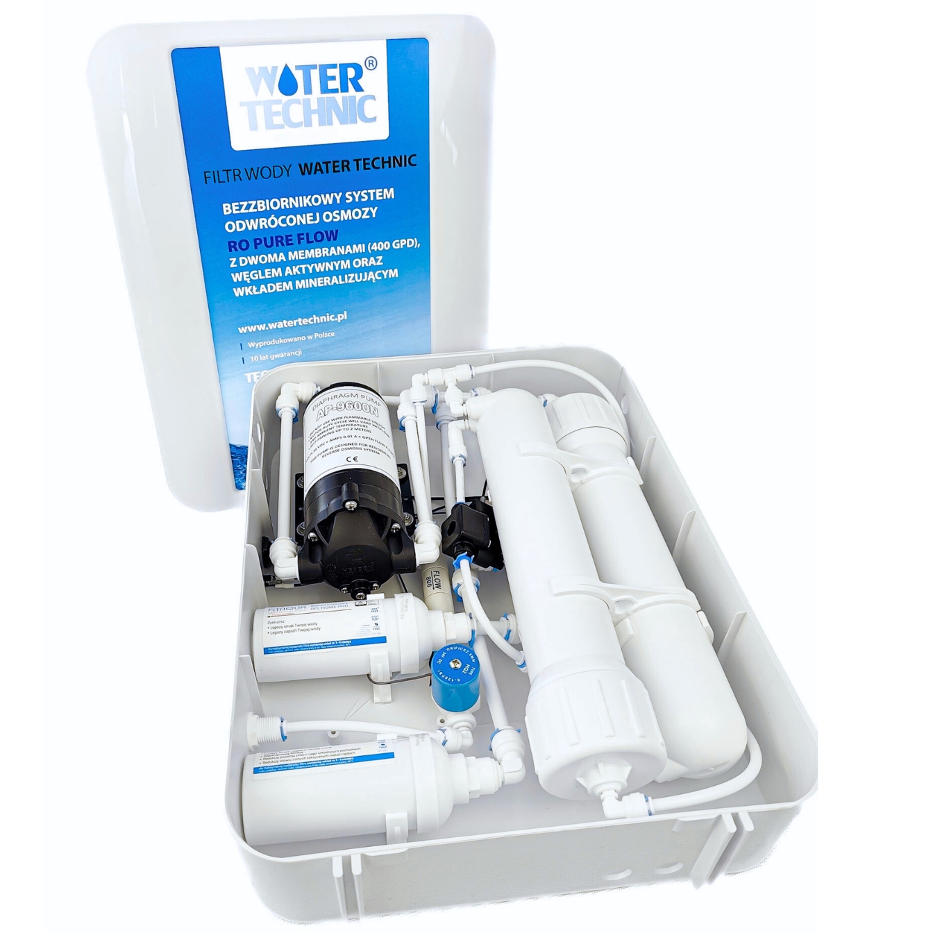 Filtr wody WATER TECHNIC RO PURE FLOW osmoza bezzbiornikowa - obrazek 4