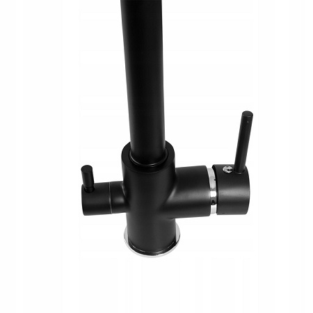 WYLEWKA BATERIA TRÓJDROŻNA PURE BLACK CZARNA FILTR - obrazek 2